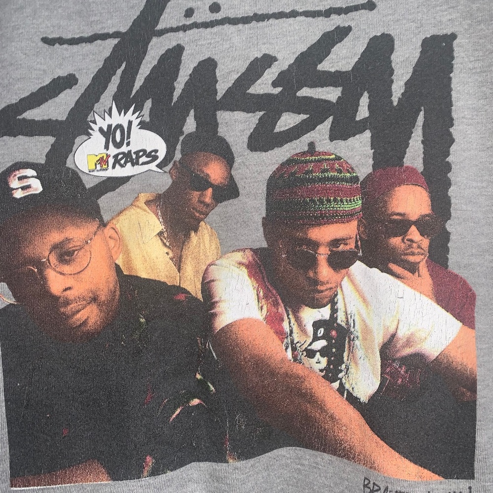 [RARE] Stussy x Yo! MTV Raps Crewneck: Brand Nubian